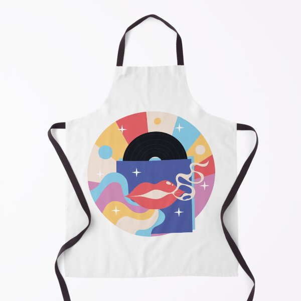 Aperçu de l'œuvre Bouche psychédélique naïve créée et vendue par VerboShop.