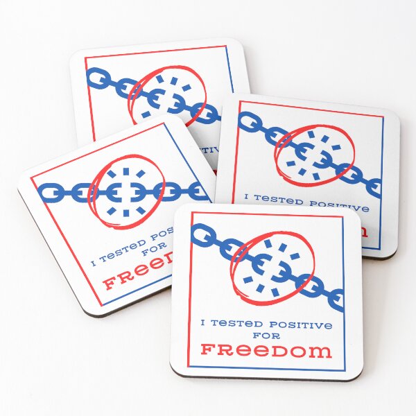 Item preview, I Tested Positive For Freedom designed and sold by YogaZesty.