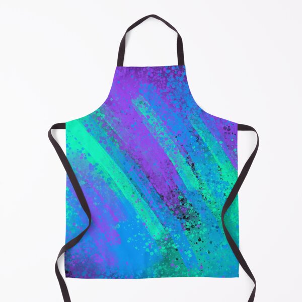 Item preview, Purple Blue And Teal Splatter Spray Paint on Black designed and sold by that5280lady.