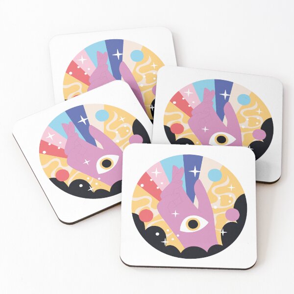 Item preview, Naive Psychedelic All Seeing Eye in Hand designed and sold by VerboShop.