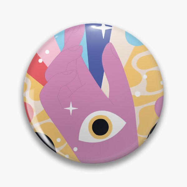 Item preview, Naive Psychedelic All Seeing Eye in Hand designed and sold by VerboShop.