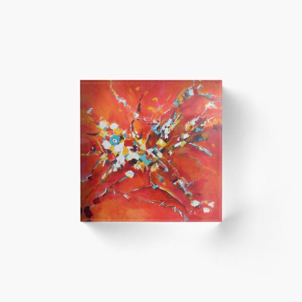 Exuberance Acrylic Block