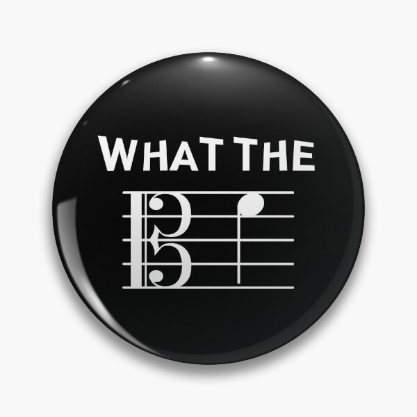 Item preview, What the F Alto Clef, Musician Joke, Viola Alto Trombone designed and sold by 732Studio.