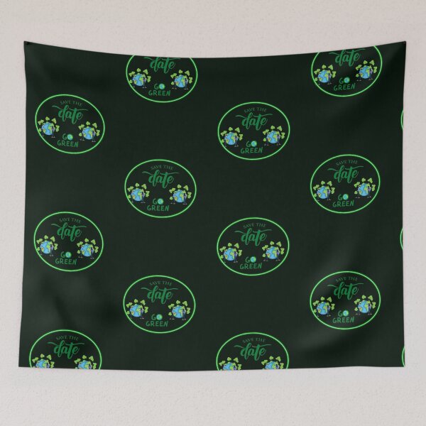 Item preview, Save the date go green t-shirt designed and sold by KokoDesigns145.