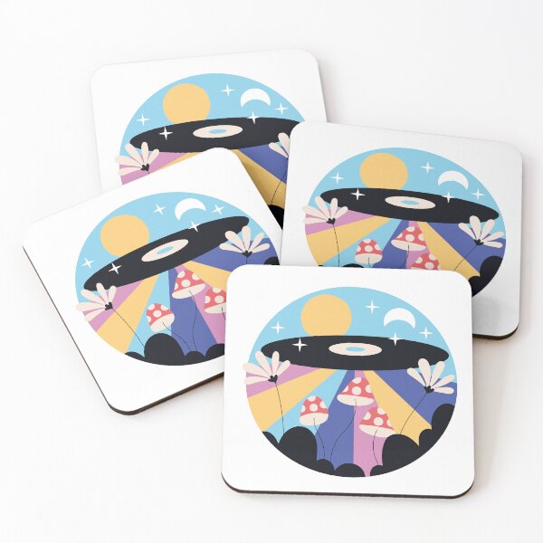 Item preview,  Naive Psychedelic Mushroom designed and sold by VerboShop.