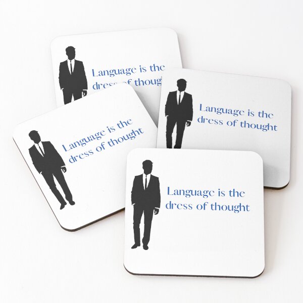 Item preview, Language Is The Dress Of Thought  designed and sold by CelebratoryWear.