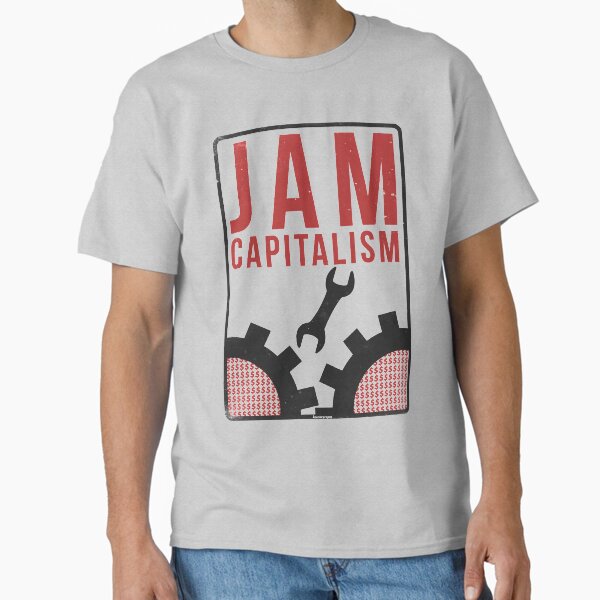 Vista previa del artículo con la obra «Jam Capitalism», diseñado y vendido por Kounter Propos.