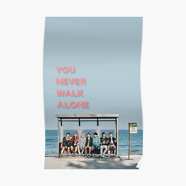 Bts You Never Walk Alone Wall Art Redbubble