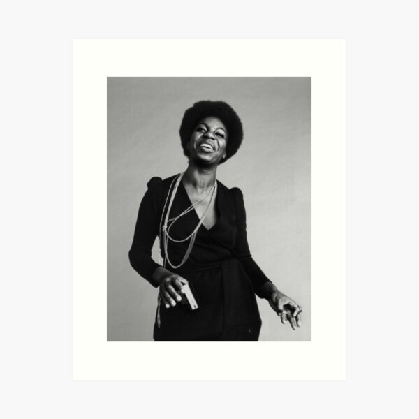 Aperçu de l'œuvre Nina simone créée et vendue par lymangreence.