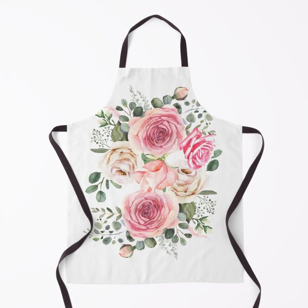 Item preview, Romantic watercolor floral bouquet designed and sold by tomorrowsart.