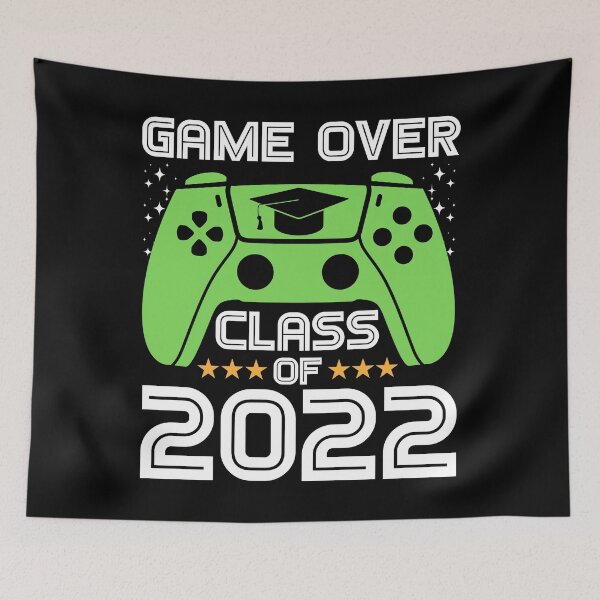 Item preview, Vintage Gamer Graduation Game Over Class of 2022 Video Games - Senior Class of 2022 Graduation designed and sold by ohmier.