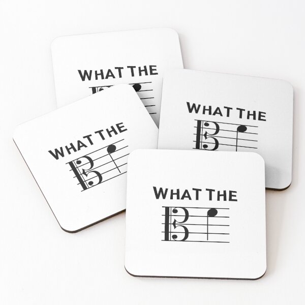 Item preview, What the F Alto Clef, Musician Joke, Viola Alto Trombone designed and sold by 732Studio.