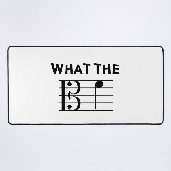 Item preview, What the F Alto Clef, Musician Joke, Viola Alto Trombone designed and sold by 732Studio.