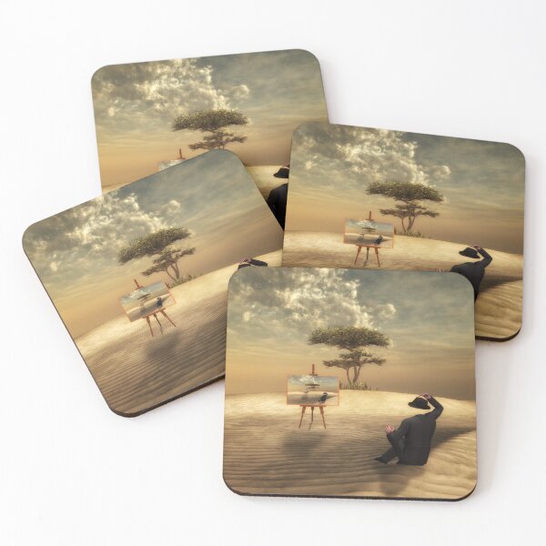 Item preview, Portrait in the sand. designed and sold by pirikiti64-.
