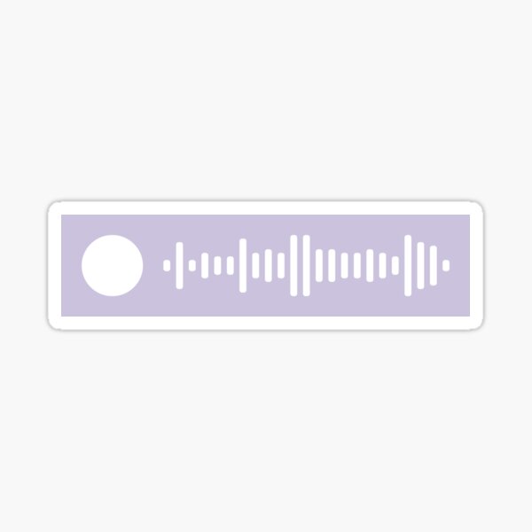 Item preview, Sparks Fly Spotify Code designed and sold by bombalurina.