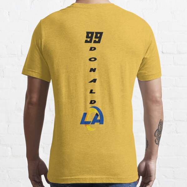 Vintage Aaron Donald 90s LA.Rams Gift Men Women Fan T-Shirt S-3XL |