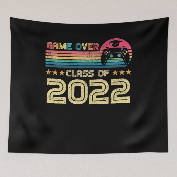 Item preview, Vintage Gamer Graduation Game Over Class of 2022 Video Games - Senior Class of 2022 Graduation designed and sold by ohmier.