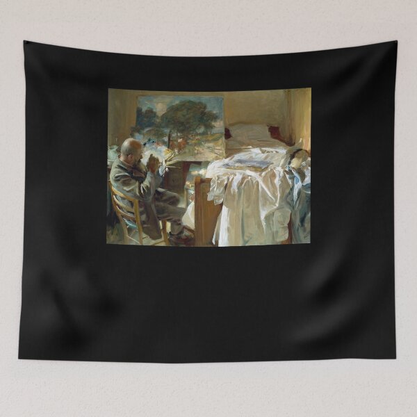 Item preview, Birthday Gift John Singer Sargent An Artist In His Studio Retro Wave designed and sold by TerrillGutmann.
