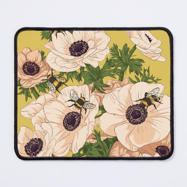 Item preview, Yellow Flower and bees  designed and sold by LetArt.