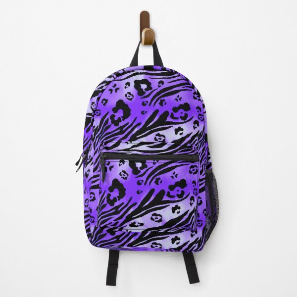 Item preview, Purple Tie-Dye Tiger Leopard Animal Print (version 2) designed and sold by murkyswamp.