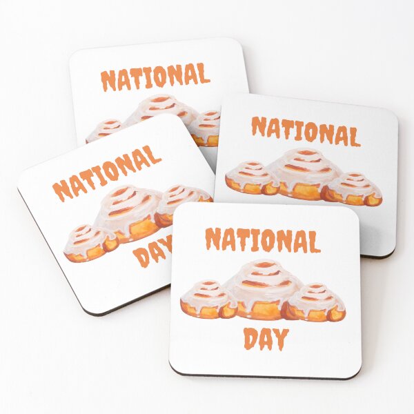 Item preview, National Sticky Buns Day designed and sold by CelebratoryWear.