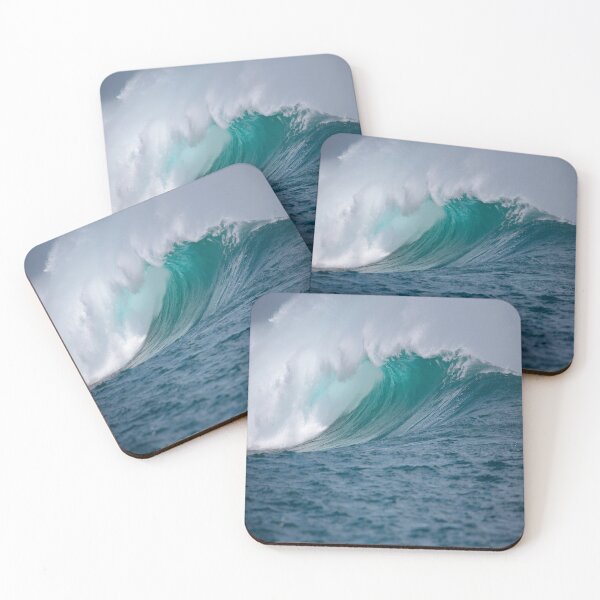 Item preview, Ocean Waves Blue Summer Sea Shore Beach Surf designed and sold by Spaceshipsells.