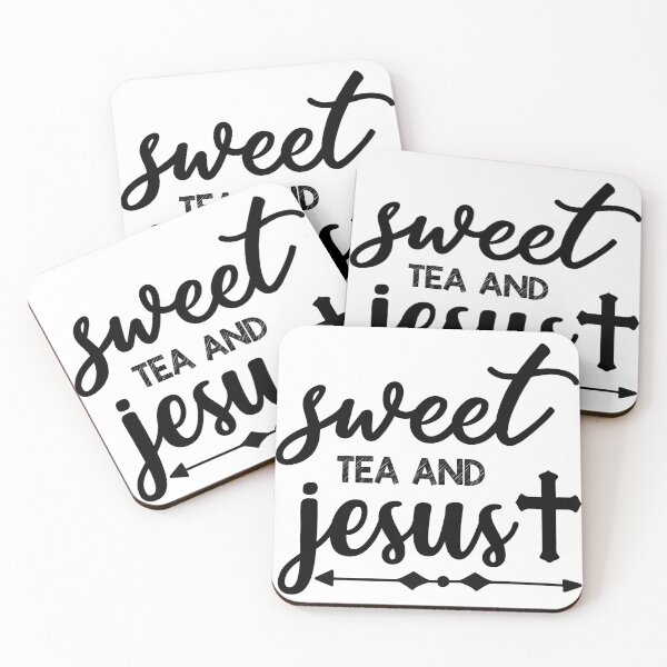 Item preview, SWEET TEA AND JESUS designed and sold by KelliesCorner.