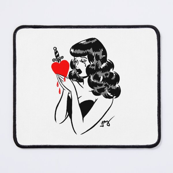 Item preview, Gift For Men Sad Bettie Pinup Of A Book Gift For Her designed and sold by Gutmann1220.