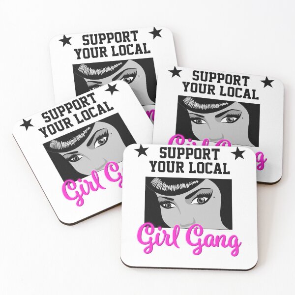 Item preview, Men Women Support Your Local Girl Gang (Black Letter) For Her Women'S Cute designed and sold by Gutmann1220.