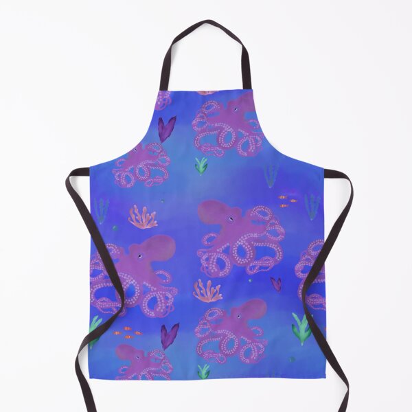 Item preview, watercolor ocean octopus designed and sold by littlezdesigns.