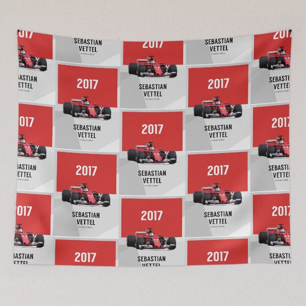 Item preview, Sebastian Vettel - F1 2017  designed and sold by Wgqecpywm.