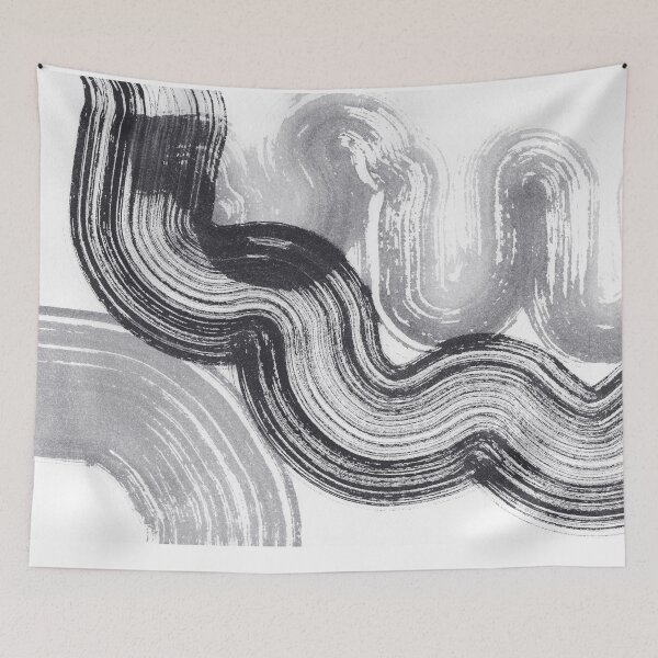 Item preview, ink explorations (234) - abstract black india ink painting designed and sold by expl-rations.