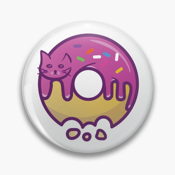 Item preview, Glazed Donut Kitty Pink designed and sold by Alec Buchan.