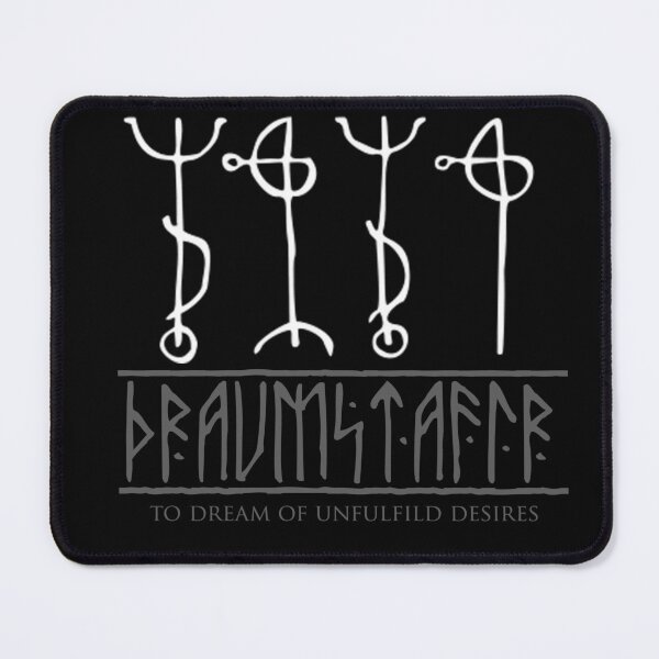 Item preview, draumstafir....an iclandic stave charm "to dream of unfulfiled desires" designed and sold by Potty Pagan.