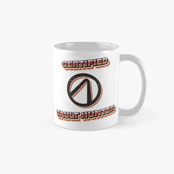 Item preview, Cazador de bóvedas certificado de Borderlands designed and sold by ind3finite.