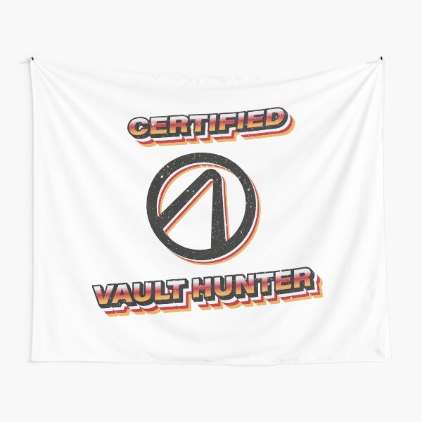 Item preview, Borderlands Certified Vault Hunter designed and sold by ind3finite.
