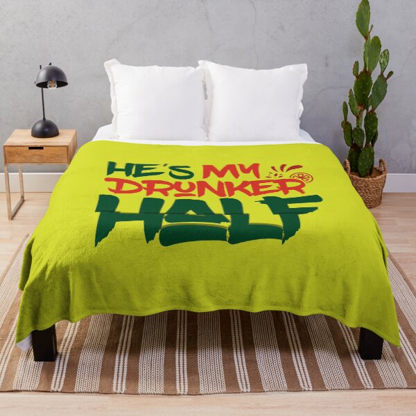 Item preview, He's My Drunker Half,Mardi Gras day, Happy Holidays,Party Carnival Parade. designed and sold by comeonyassine21.