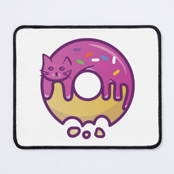 Item preview, Glazed Donut Kitty Pink designed and sold by Alec Buchan.