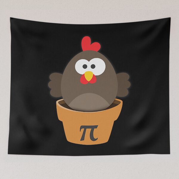 Item preview, Chicken Pot Pi - Funny Math designed and sold by ericrichard059.