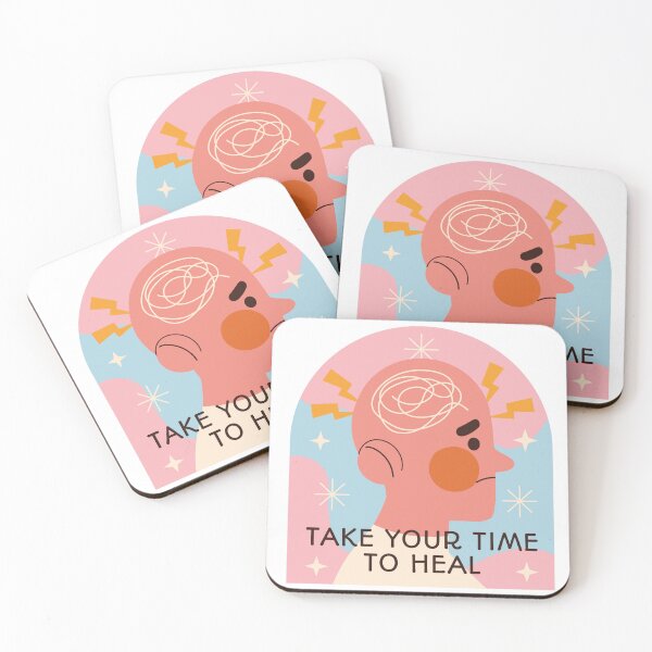 Item preview, Take Your Time to Heal designed and sold by VerboShop.