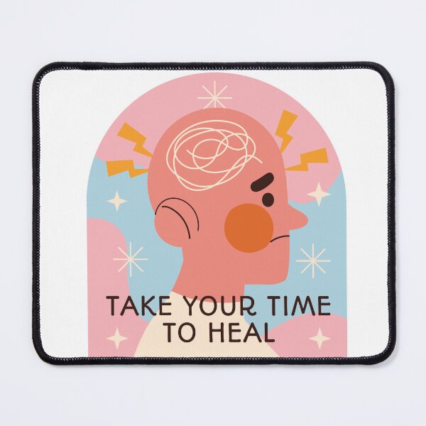 Item preview, Take Your Time to Heal designed and sold by VerboShop.
