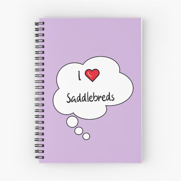 Item preview, I love Saddlebreds in a Thought Bubble designed and sold by theaadesigns.