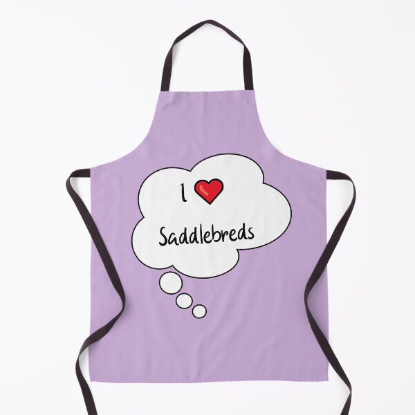 Item preview, I love Saddlebreds in a Thought Bubble designed and sold by theaadesigns.