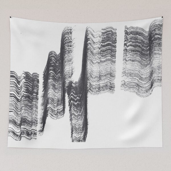 Item preview, ink explorations (235) - abstract black india ink painting designed and sold by expl-rations.