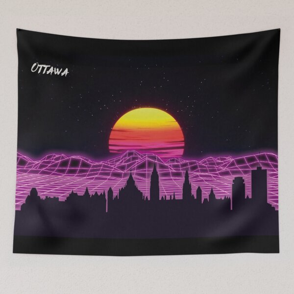 Item preview, Ottawa Skyline Neon Nights designed and sold by DFerraz.