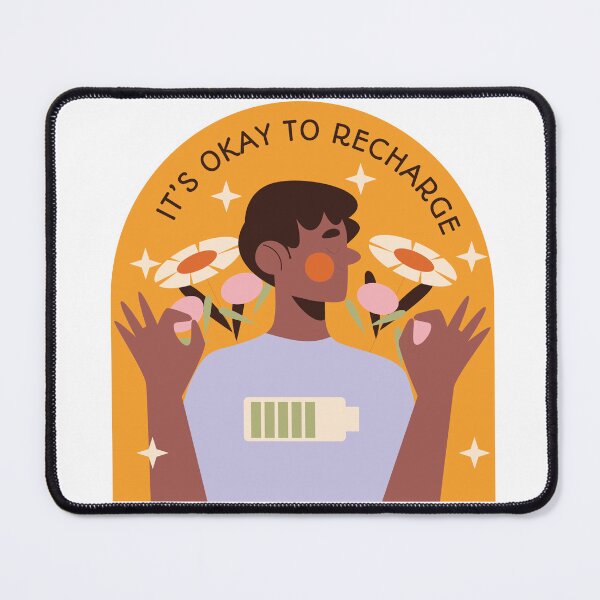 Item preview, It´s Okay to Recharge designed and sold by VerboShop.