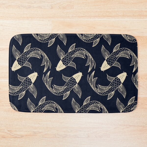 Item preview, Sophisticated Koi Fish Pattern On Chic Black designed and sold by DEC02.