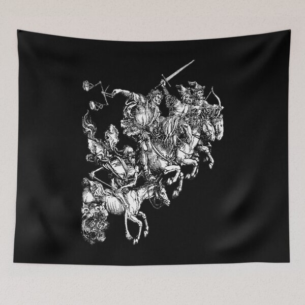 Item preview, Music Vintage Retro  Four Horsemen Of The Apocalypse Retro Vintage designed and sold by Rickschmitt.