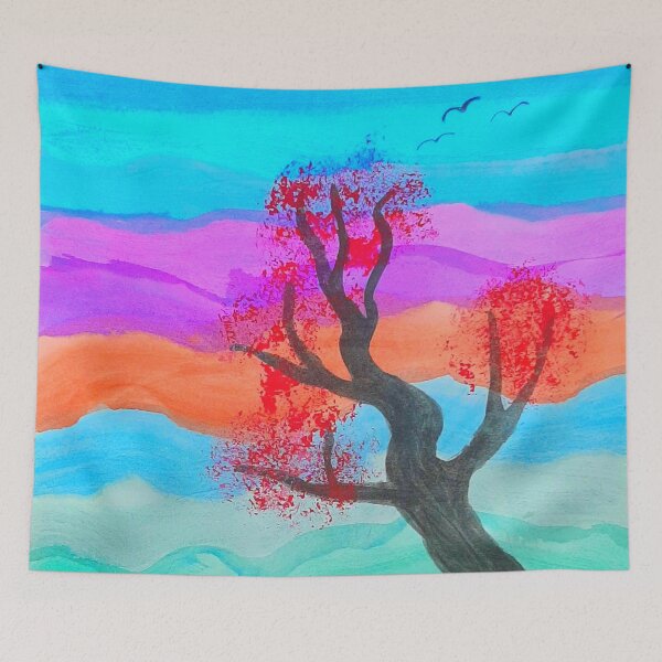 Item preview, lonely tree designed and sold by Aizhan896.