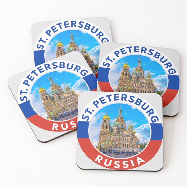 Item preview, St. Petersburg, Russia Round Emblem designed and sold by travelwitheric.